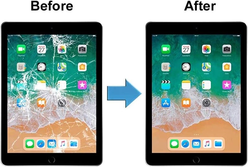 TSIOFO Store زجاج استبدال شاشة لجهاز iPad 9 (الجيل التاسع 2021) A2602 A2603 A2604 A2605 مع زر الصفحة الرئيسية وأدوات - فقط لجهاز iPad 9 الجيل التاسع - Image 4